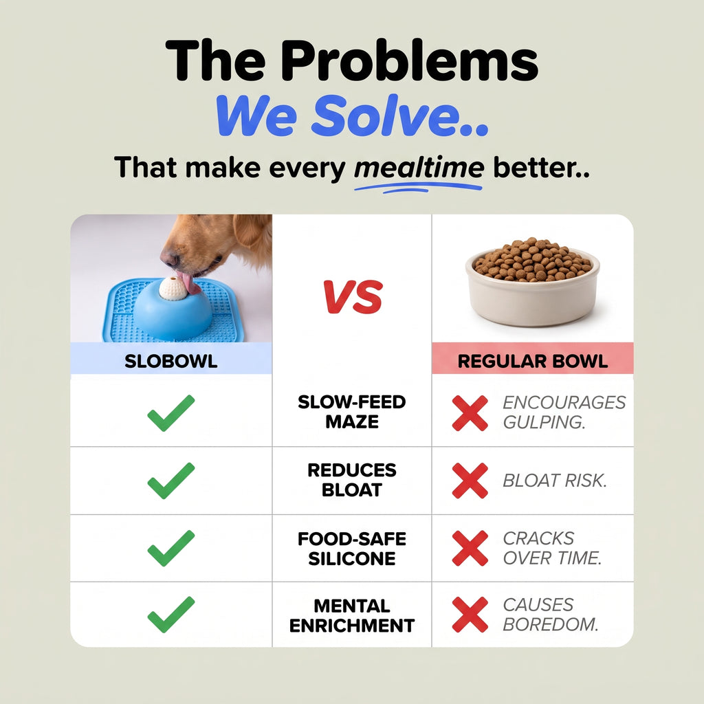 SloBowl — Vet Recommended Slow Feeder for Dogs